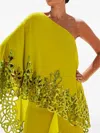 Maestri Sequin-embellished One-shoulder Jumpsuit
