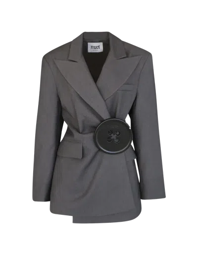 Maet Kopse Wool Jacket In Gray
