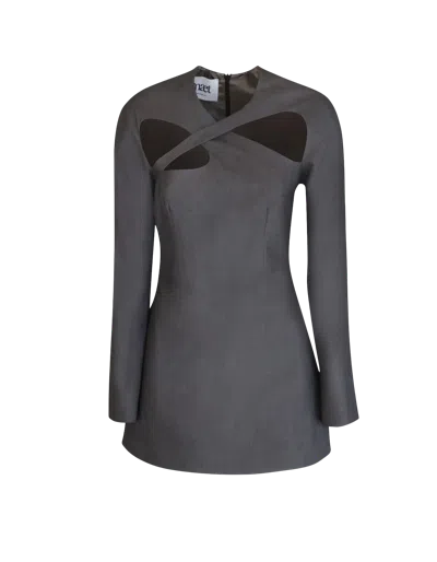 Maet Misa Wool Blend Short Dress