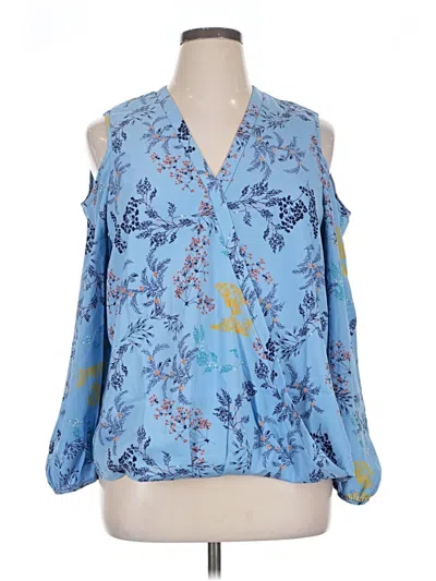 Pre-owned Maette Sleeveless Blouse In Blue