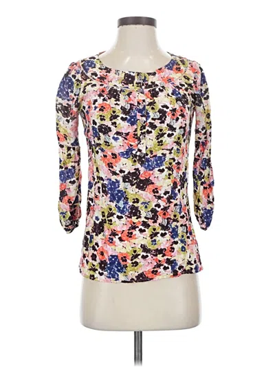 Pre-owned Maeve 3/4 Sleeve Blouse In Ivory
