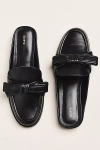 Maeve 3d Bow Loafer Slides In Black