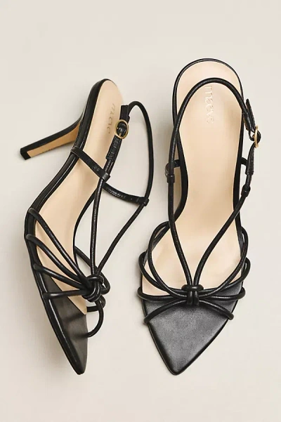 Maeve Aleah Strappy Pointed Toe Heels In Black