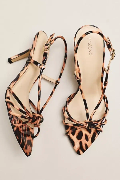 Maeve Aleah Strappy Pointed Toe Heels In Multi