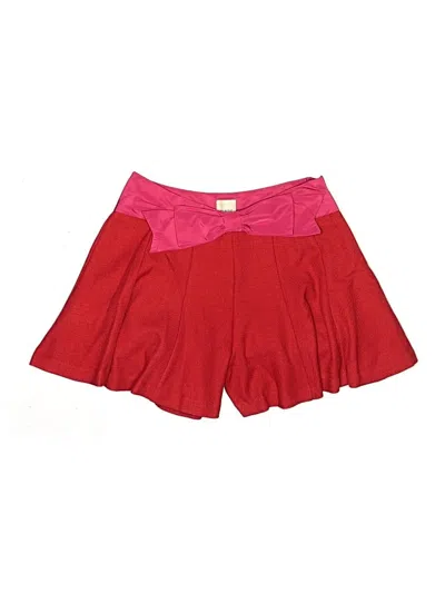 Pre-owned Maeve Athletic Shorts In Red