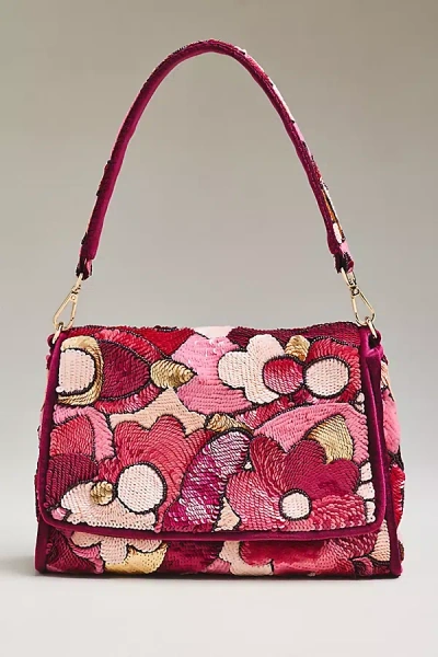 Maeve Audra Beaded Shoulder Bag In Multi