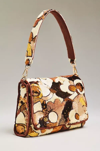 Maeve Audra Beaded Shoulder Bag In Multi