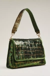 Maeve Audra Embellished Shoulder Bag In Green