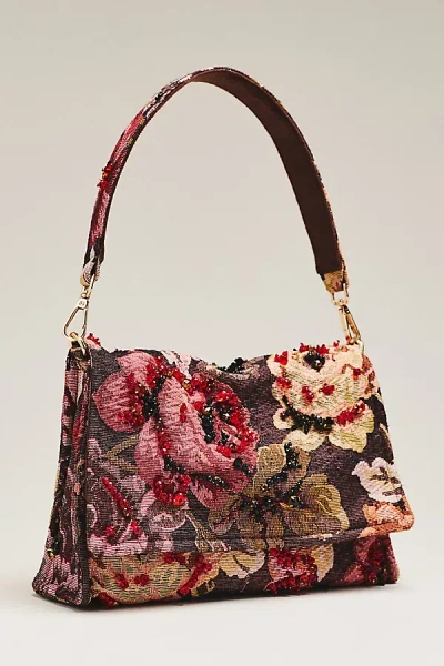Maeve Audra Embellished Shoulder Bag In Multicolor