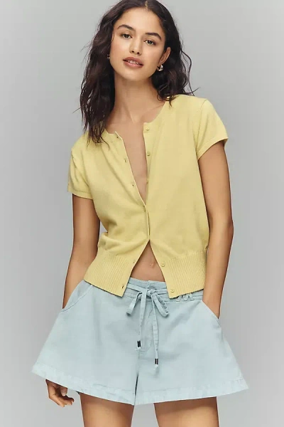 Maeve Baby Cardigan In Green