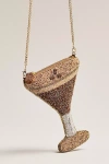 Maeve Beaded Icon Crossbody Bag In Brown