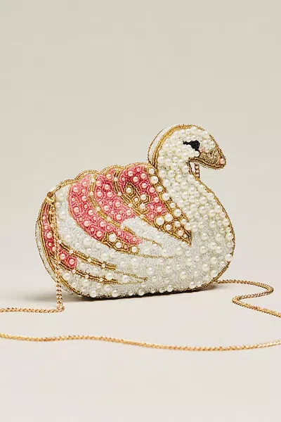 Maeve Beaded Icon Crossbody Bag In White