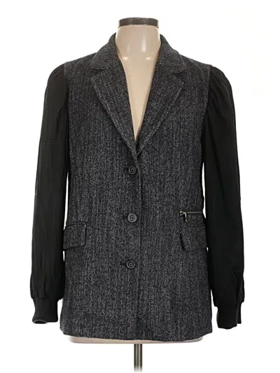 Maeve Blazer Jacket In Gray