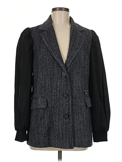 Pre-owned Maeve Blazer Jacket In Gray