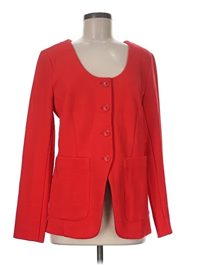 Pre-owned Maeve Blazer Jacket In Red