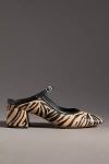 Maeve Block-heel Mary Jane Mules In Sand