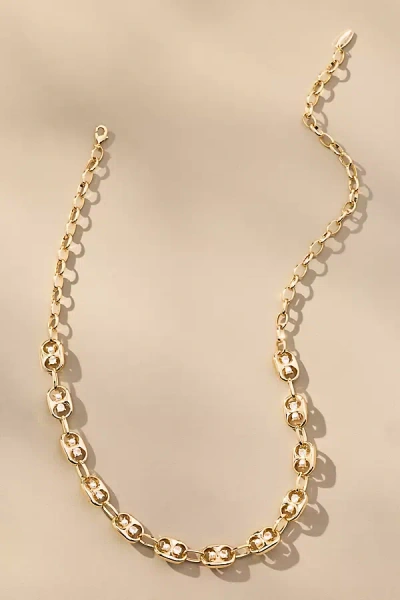 Maeve Bottlecap Necklace In Gold