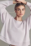 Maeve Bow-back Sweatshirt In Pink