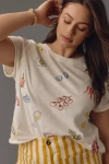Shop Maeve The Caitlin Boxy Tee By  In Multicolor