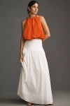 Maeve Braided Bubble-hem Tank Top
