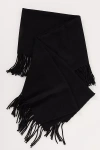Maeve Brushed Scarf In Black