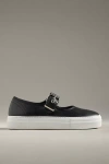 Maeve Buckle Mary Jane Flats In Black