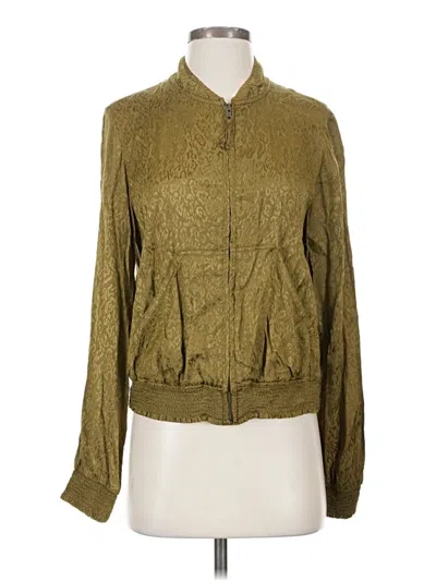 Pre-owned Maeve By Anthropologie Cardigan Sweater In Green