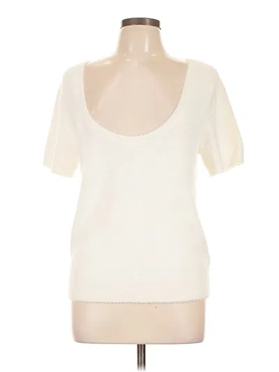 Pre-owned Maeve By Anthropologie Cardigan Sweater In Ivory