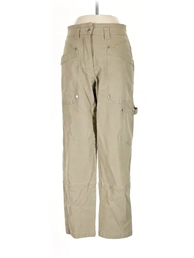 Pre-owned Maeve By Anthropologie Cargo Pants In Tan