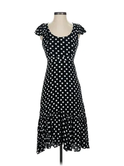 Pre-owned Maeve By Anthropologie Casual Dress In Black