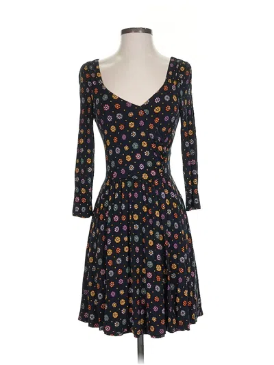 Pre-owned Maeve By Anthropologie Casual Dress In Black