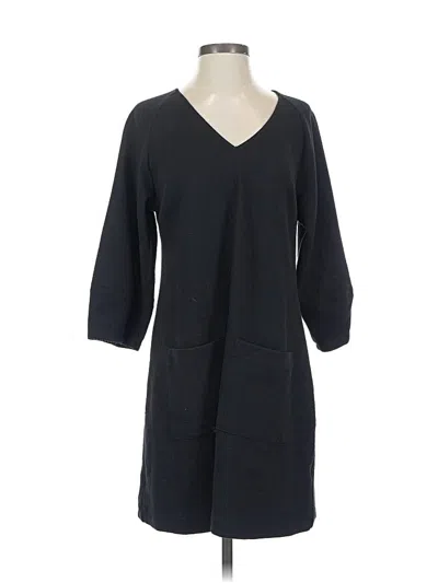 Pre-owned Maeve By Anthropologie Casual Dress In Black