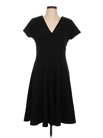 Pre-owned Maeve By Anthropologie Casual Dress In Black