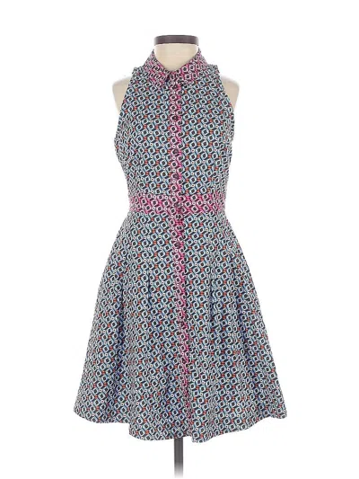 Pre-owned Maeve By Anthropologie Casual Dress In Blue