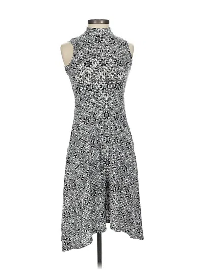 Pre-owned Maeve By Anthropologie Casual Dress In Gray