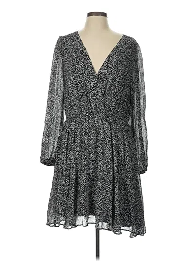 Pre-owned Maeve By Anthropologie Casual Dress In Gray