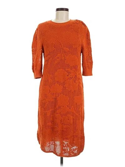 Pre-owned Maeve By Anthropologie Casual Dress In Orange