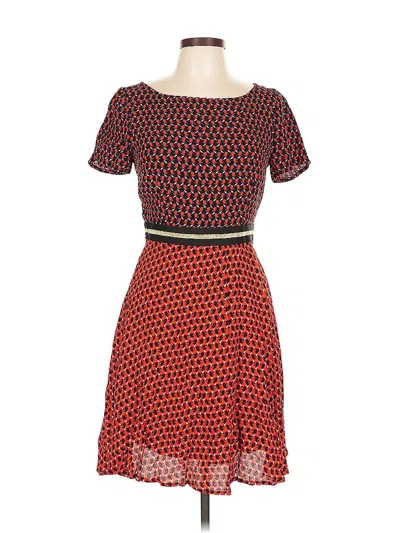 Pre-owned Maeve By Anthropologie Casual Dress In Red