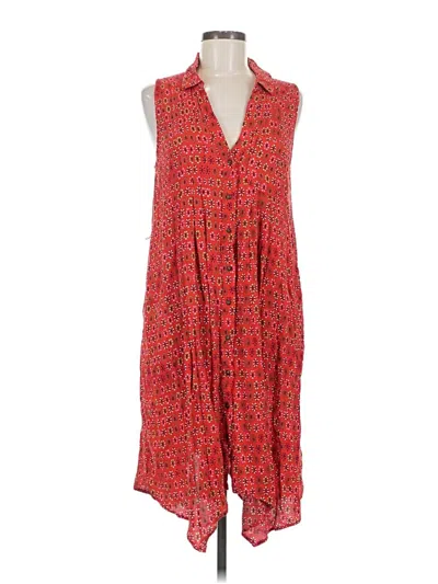 Pre-owned Maeve By Anthropologie Casual Dress In Red