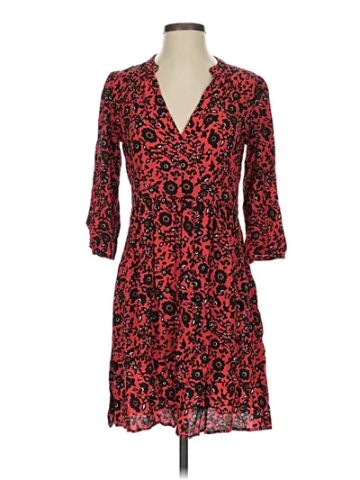 Pre-owned Maeve By Anthropologie Casual Dress In Red