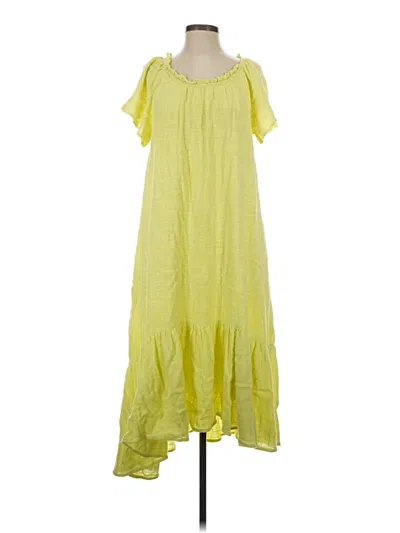 Pre-owned Maeve By Anthropologie Casual Dress In Yellow