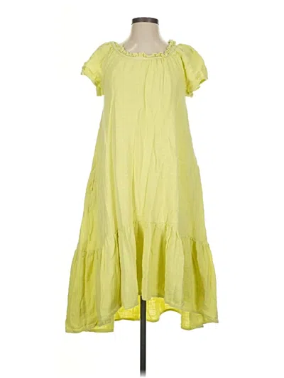 Pre-owned Maeve By Anthropologie Casual Dress In Yellow