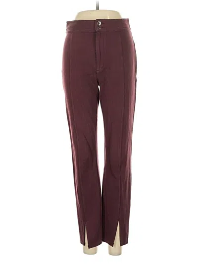 Pre-owned Maeve By Anthropologie Casual Pants In Burgundy
