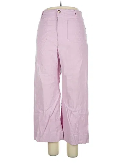 Pre-owned Maeve By Anthropologie Casual Pants In Purple