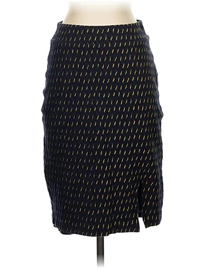 Pre-owned Maeve By Anthropologie Casual Skirt In Black
