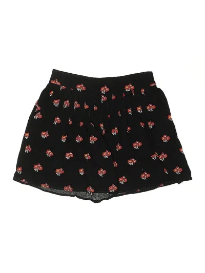 Pre-owned Maeve By Anthropologie Casual Skirt In Black