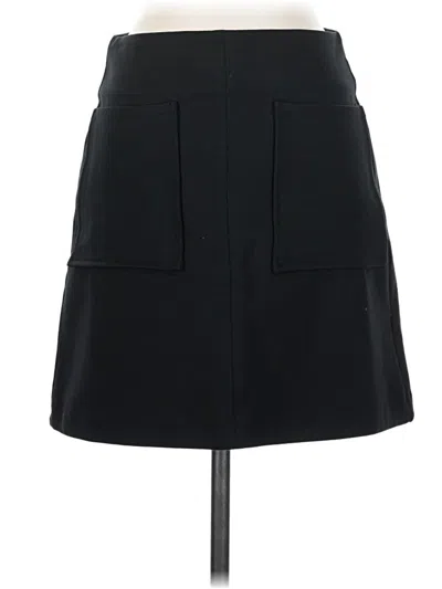 Pre-owned Maeve By Anthropologie Casual Skirt In Black