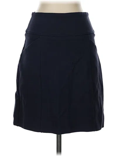 Pre-owned Maeve By Anthropologie Casual Skirt In Blue