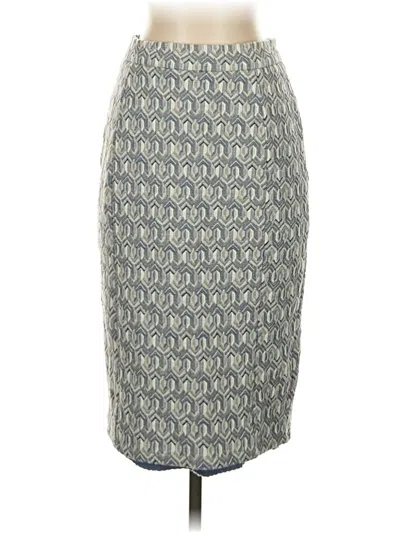 Pre-owned Maeve By Anthropologie Casual Skirt In Gray