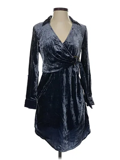 Pre-owned Maeve By Anthropologie Cocktail Dress In Blue